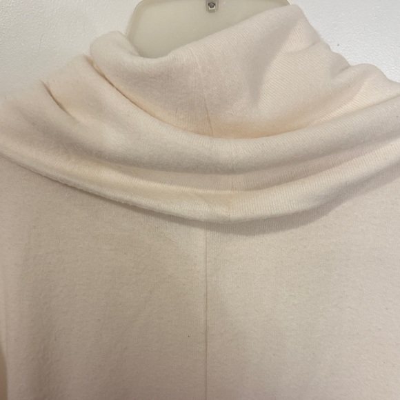 LOFT Cozy Cream Cowl Neck Sweater - Picture 2 of 7